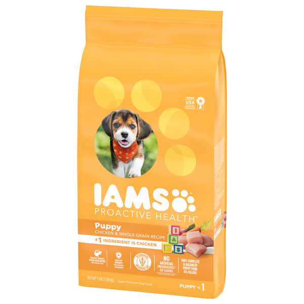 Iams puppy food clearance ingredients