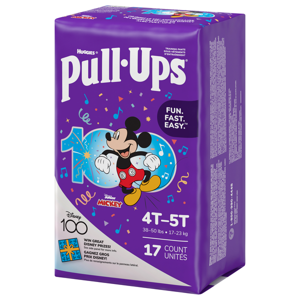 Huggies Mickey Pull-Ups Jumbo Pack, Size 2T-3T (23 Count)