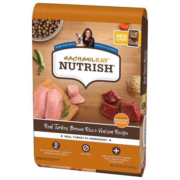 rachael ray turkey venison dog food