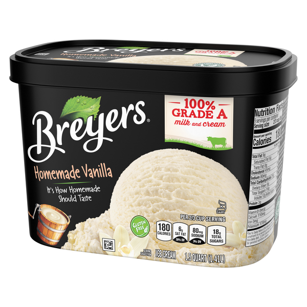 Breyers Light Ice Cream M&M'S Caramel Fudge 48 oz