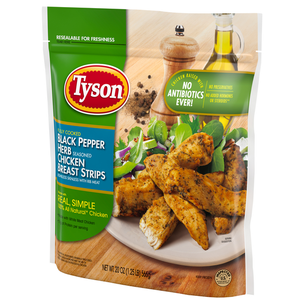 Tyson Black Pepper Chicken Strips Costco Hy-Vee Aisles Online Grocery Shopping
