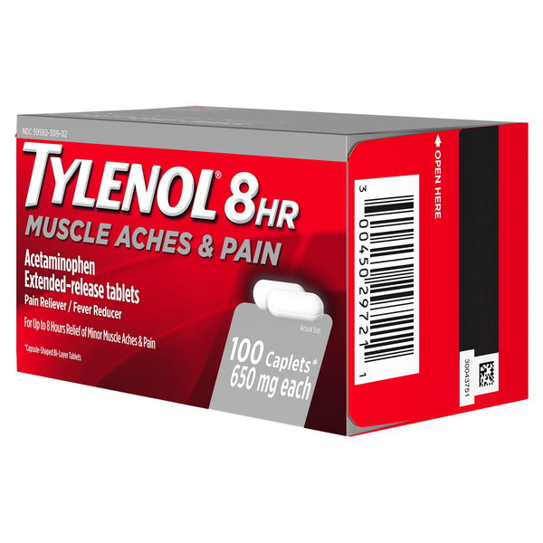 TYLENOL® 8 HR Muscle Aches & Pains