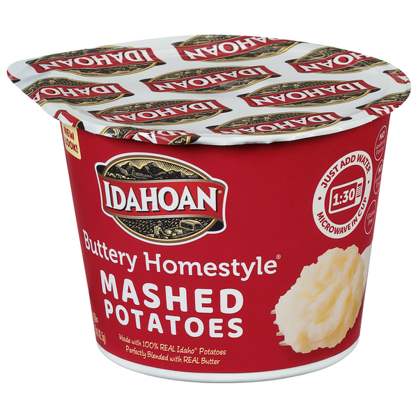  Idahoan BUTTER HOMESTYLE Mashed Potatoes FAMILY SIZE 8oz. (3  Pack) : Grocery & Gourmet Food