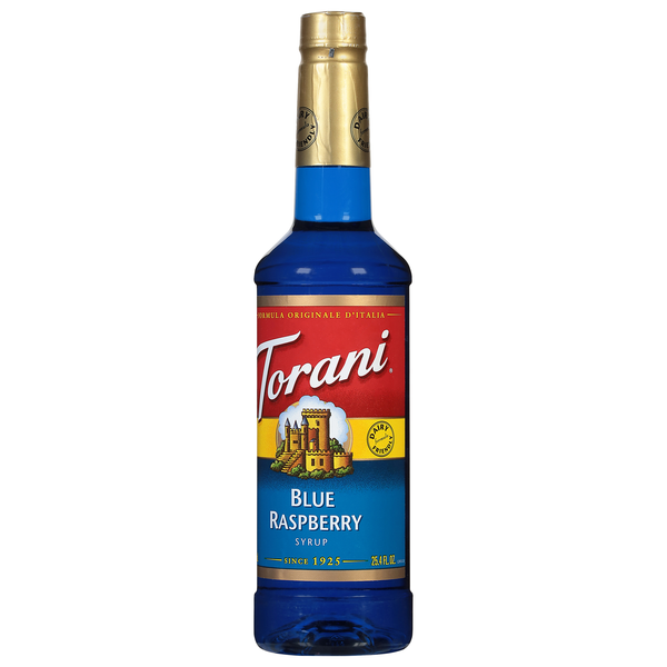 Torani Blue Raspberry Syrup 25.4 fl oz | Hy-Vee Aisles Online Grocery ...