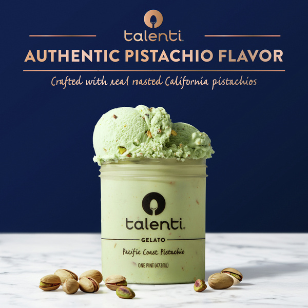 Talenti Gelato Pacific Coast Pistachio 1 pint | Hy-Vee Aisles