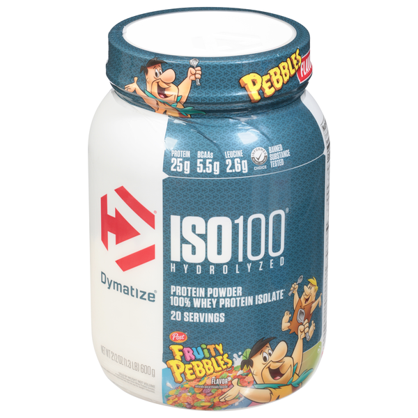Dymatize ISO100 Hydrolyzed Protein Powder, Gourmet Vanilla - 21.2 oz