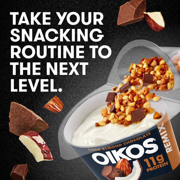Oikos REMIX Coco Almond Chocolate Coconut Nonfat Greek Yogurt with