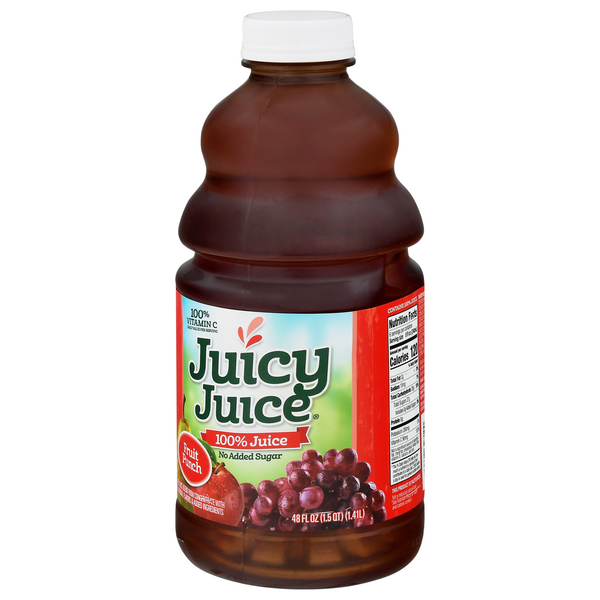 Juicy Juice Fruit Punch 100% Juice 48 fl oz | Hy-Vee Aisles Online Juicy Juice Fruit Punch 100% Juice 48 fl oz | Hy-Vee Aisles Online