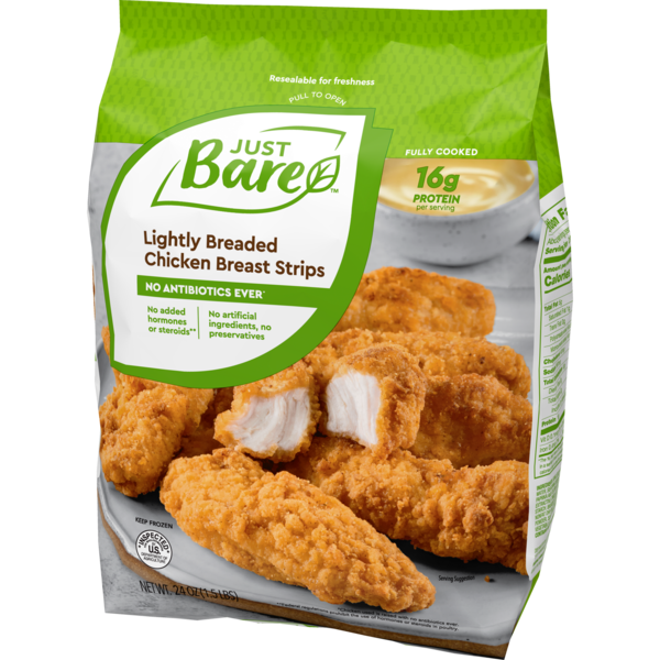 .com: Just Bare Natural Fresh Chicken Tenders, No Antibiotics Ever, Boneless, Skinless