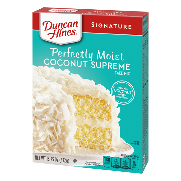 coconut cake with box mix