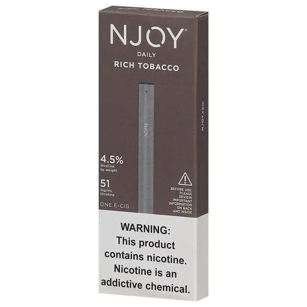 Njoy E-Cig, Rich Tobacco