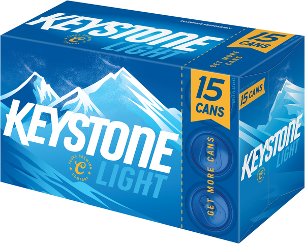 Keystone Light Lager Beer, 30 Pack, 12 fl oz Cans, 4.1% ABV