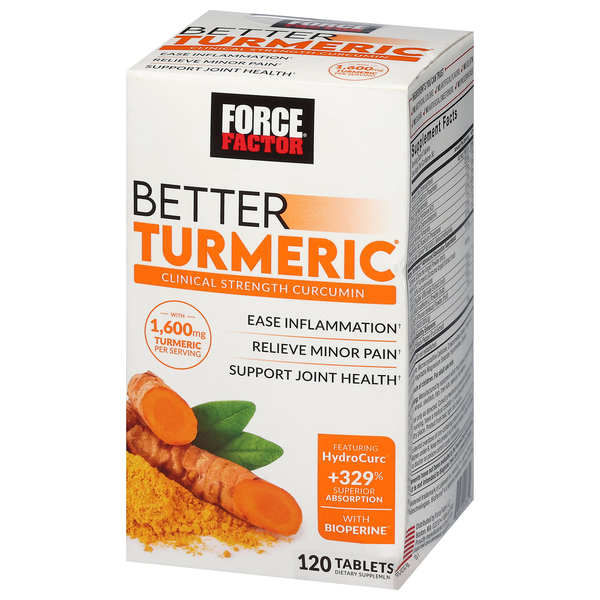 Force Factor Better Turmeric, Tablets | Hy-Vee Aisles Online Grocery ...