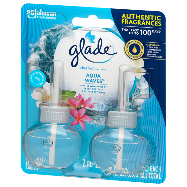 Glade Exotic Tropical Blossoms PlugIns Scented Oil Fragrance