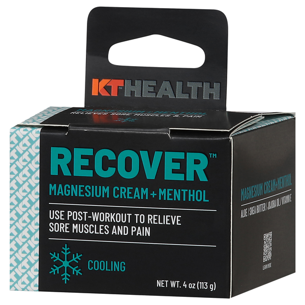 MAVELLOUS 美容クリーム　20g KT Health Recover Magnesium Cream+Menthol | Hy-Vee Aisles Online