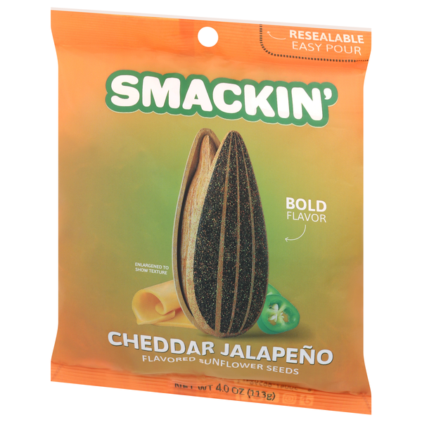 Smackin Cheddar Jalapeno Sunflower Seeds | Hy-Vee Aisles Online
