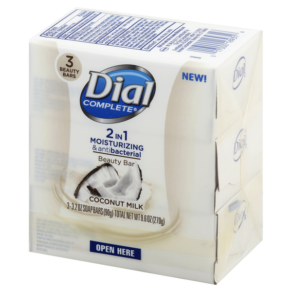 Dial complete 2 outlet in 1 bar soap