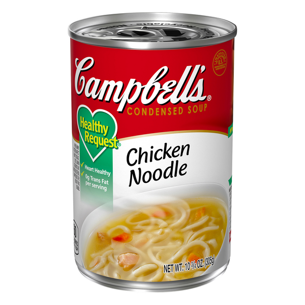 Campbell's Double Noodle Soup Microwavable Bowl with Original Goldfish  Crackers - 7oz