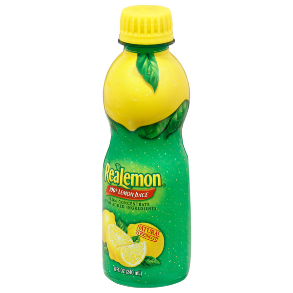 ReaLemon 100% Lemon Juice, 15 fl oz bottle