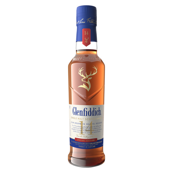 Glenfiddich 14 Year Old Bourbon Barrel Reserve Single Malt Scotch