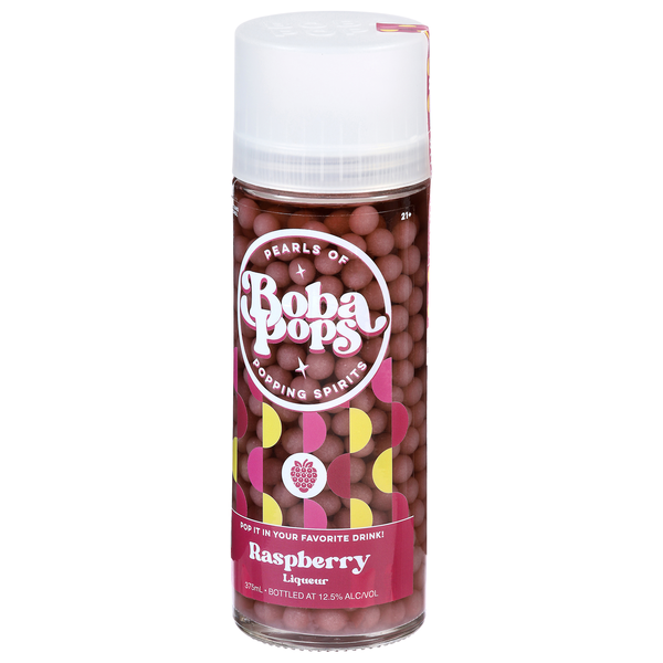 Boba Pops Raspberry Liqueur 375 ml | Hy-Vee Aisles Online Grocery Shopping