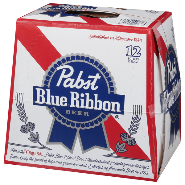 Pabst Blue Ribbon 12Pk | Hy-Vee Aisles Online Grocery Shopping