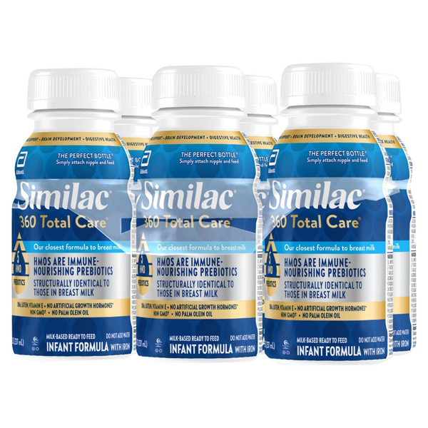 Similac 360 Total Care Infant Formula, Milk-Based, Ready to Feed