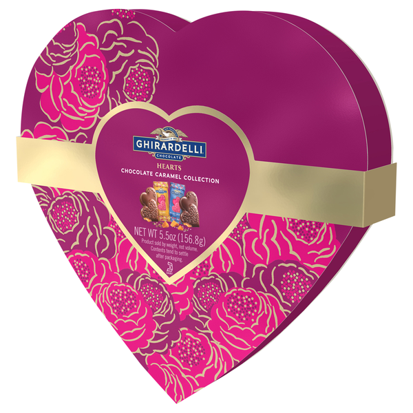 Ghirardelli Hearts Chocolate Caramel Collection | Hy-Vee Aisles