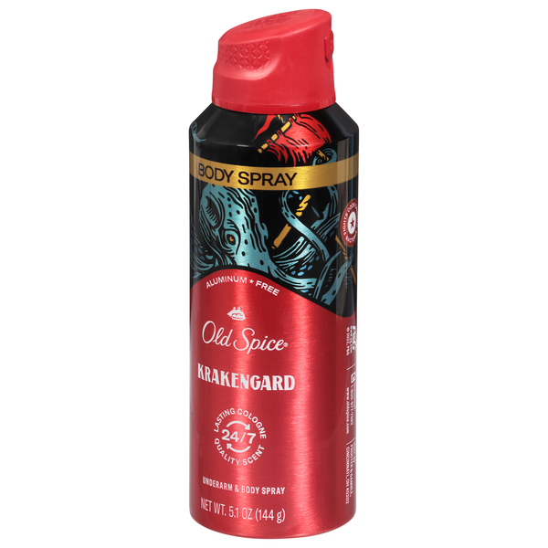 Old Spice Krakengard Body Spray | Hy-Vee Aisles Online Grocery