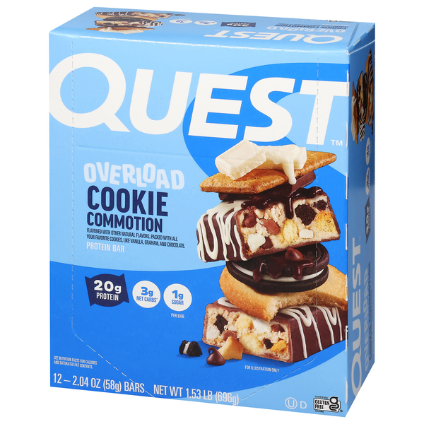 Quest Overload Cookie Commotion Protein Bar | Hy-Vee Aisles Online