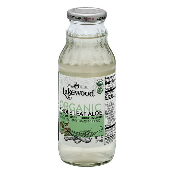 Lakewood Organic Juice, Pure Whole Leaf Aloe With Lemon | Hy-Vee