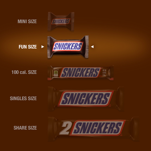 SNICKERS Fun Size Chocolate Candy Bars 10.59-Ounce Bag(pack of 24)