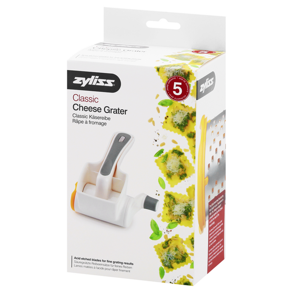 Zyliss Classic Rotary Cheese Grater Made in Switzerland