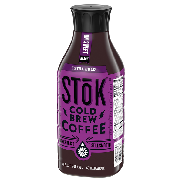 Stok Extra Bold Un-Sweet Black Cold Brew Coffee Beverage | Hy-Vee