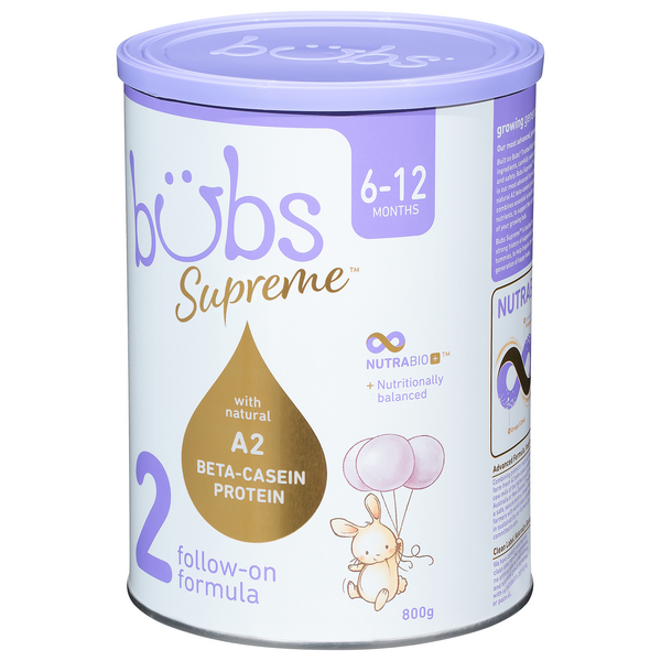 bubs Organic 2 (6~12Months ) 800g 3セット 混合セット - エミューズ