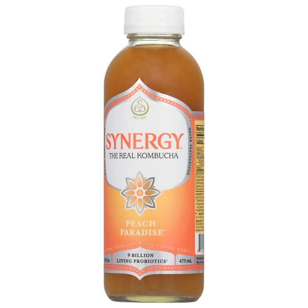 Gts Synergy Raw Kombucha, Peach Paradise | Hy-Vee Aisles Online