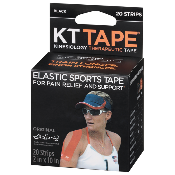 Walgreens Black I-Strips Synthetic Kinesiology Tape - 20 ct