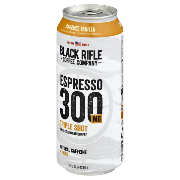 Black Rifle Espresso 300 Triple Shot, Caramel Vanilla | Hy-Vee