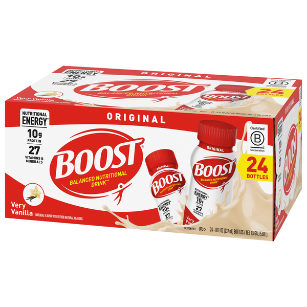Boost Variant Boost Original Very Vanilla, 24Pk | Hy-Vee Aisles Online Grocery Shopping