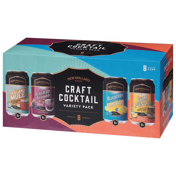New Holland Distilling Co Handcrafted Assorted Cocktails Variety