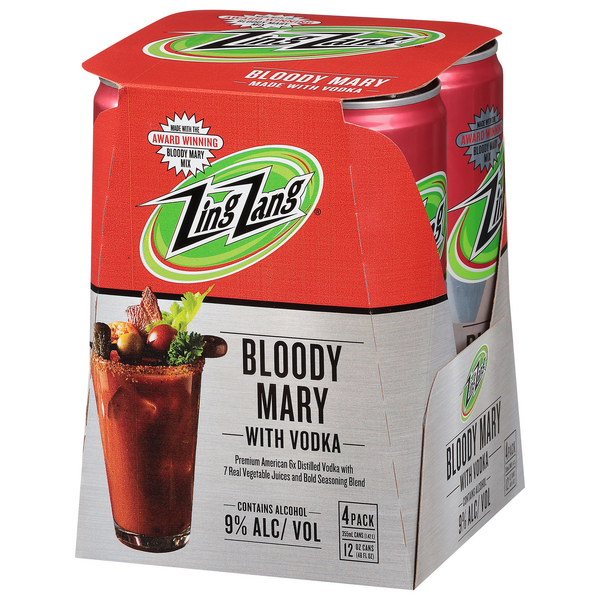 Zing Zang Bloody Mary Mix, 4Pk | Hy-Vee Aisles Online Grocery Shopping