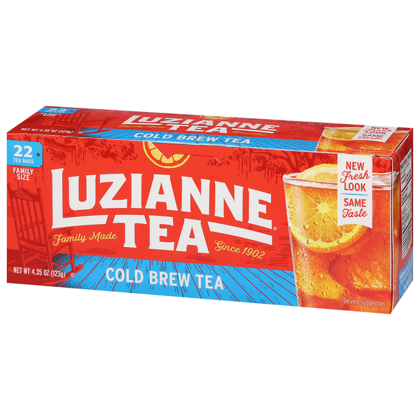 Luzianne Cold Brew Family Size Tea Bags | Hy-Vee Aisles Online