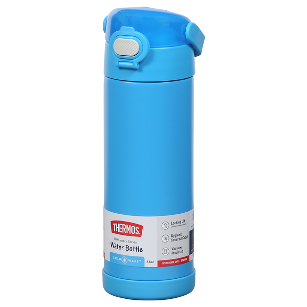 Thermos Stainless Steel 16oz Blue Water Bottle | Hy-Vee Aisles Online  Grocery Shopping