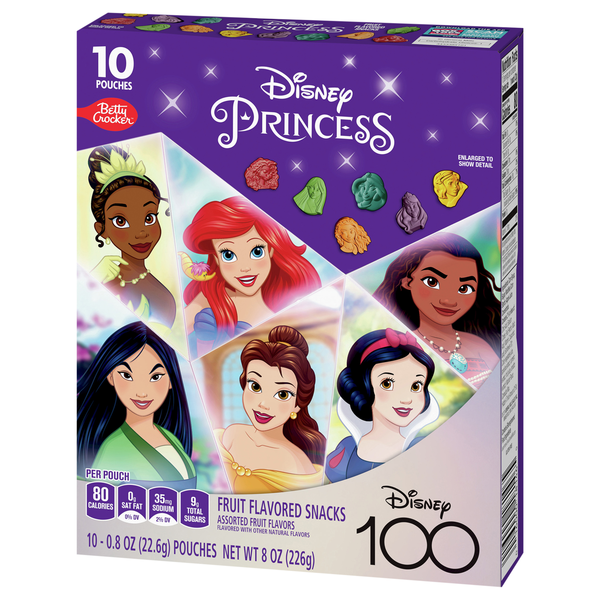 Betty Crocker Fruit Flavored Snacks Assorted Fruit Flavors Disney