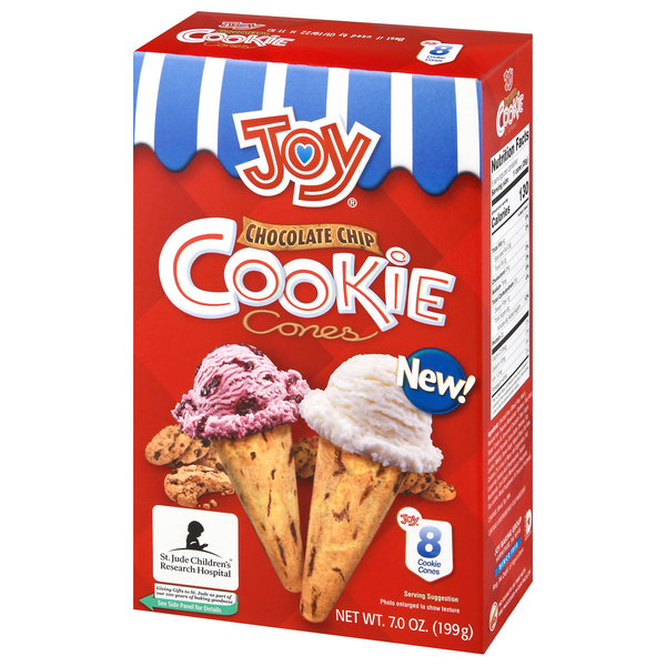 JOY 5288 Small Ice Cream Waffle Cones - 288/Case