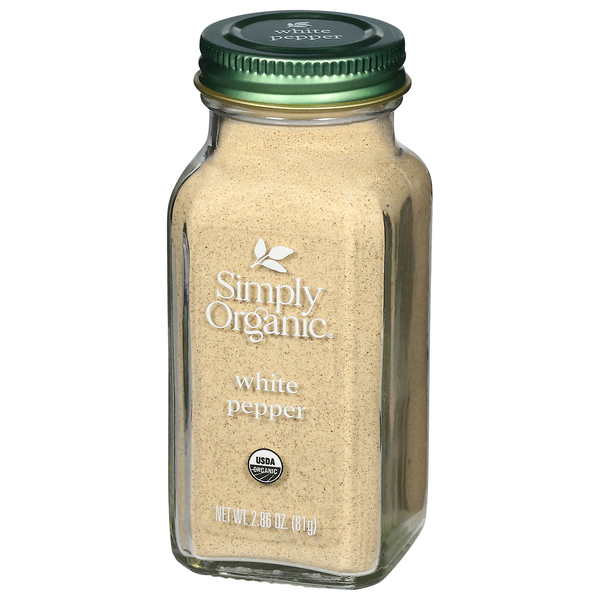 Simply Organic White Pepper 2.86 oz | Hy-Vee Aisles Online Grocery