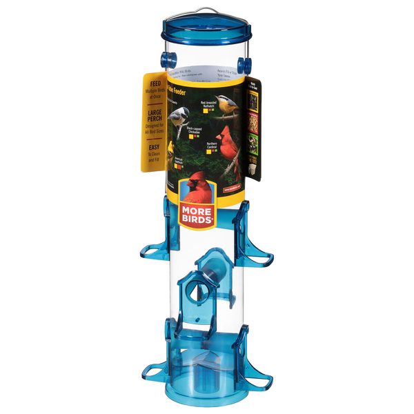 More Birds Jumbo Tube Feeder | Hy-Vee Aisles Online Grocery Shopping