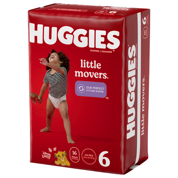 Huggies® Little Movers Size 6 Diapers 20 ct Pack, Shop