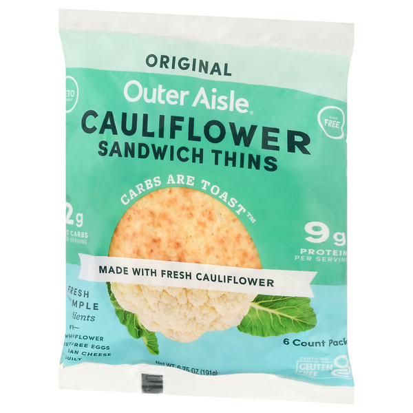 Cauliflower Sandwich Thins