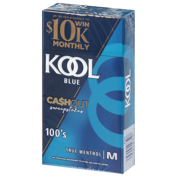 true blue cigarettes where to buy Kool Blue Cigarettes, 100's, True Menthol, 2-Way Box